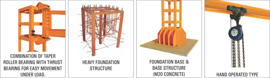 Hydraulic Floor Crane