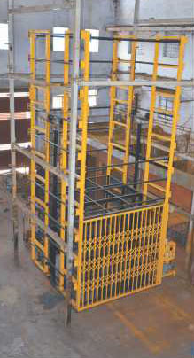 Hydraulic Goods Lifts (Four Channel Guide)
