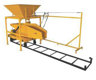 Induction Furnace Carging Rail Trolley