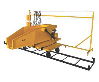 Induction Furnace Carging Rail Trolley